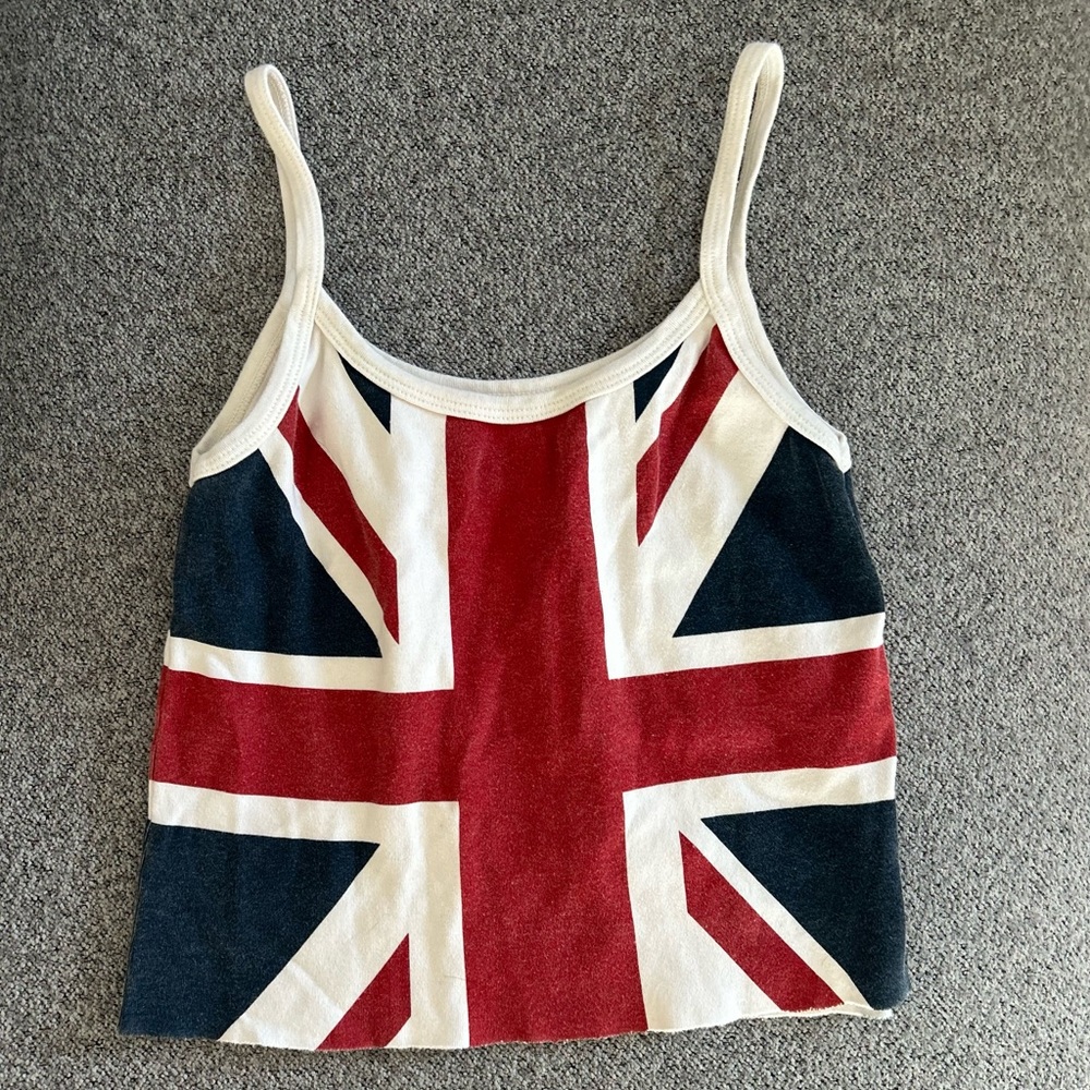 Brandy Melville Red, White, and Blue Camisole